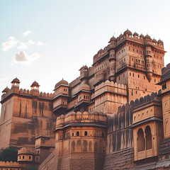 Fototapeta premium Old Fort in India 