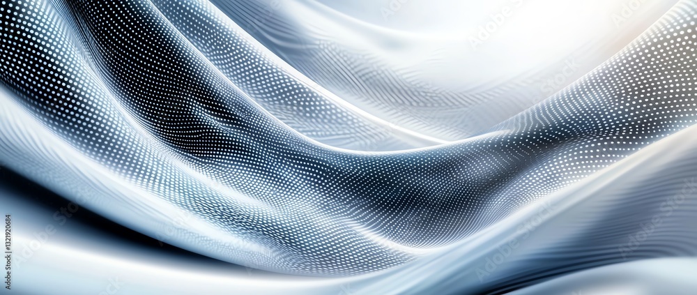 Poster abstract blue waves create a smooth, flowing texture, ideal for backgrounds or design elements. the 