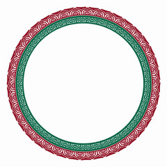 Signs and symbols. Circle copy space or flower mandala art design. colorful, vintage, tradition, classic, dco, cycle, islamic, arabic, blank, bandana, Indian motifs, traditional, Turkish.