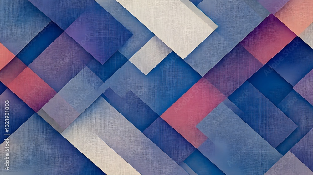 Aufkleber abstract texture design with soft colors and geometric shapes