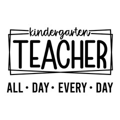Fototapeta premium Teacher SVG PNG Design