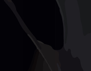 Black Dark Abstract Background with a Futuristic Touch. Deep and Dark Abstract Wallpaper with Smooth Textures and Shadows. Minimalist Black Abstract Dark Background with Subtle Gradient and Depth 