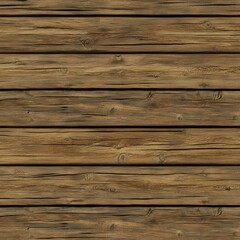 Naklejka premium Rustic brown weathered wood planks texture.