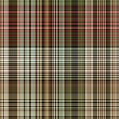 Warm fall gingham tartan check seamless pattern. Woven classic variegated ombre check texture with fabric effect. Repeatable tile for fashion and home decor soft furnishing design. 
