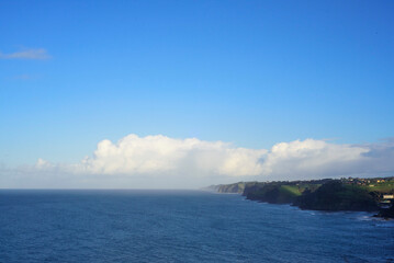 Costa rocosa en litoral asturiano