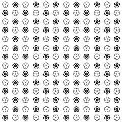 Black Flower Ornament Pattern Background - floral seamless pattern texture illustration flower blossom print vector