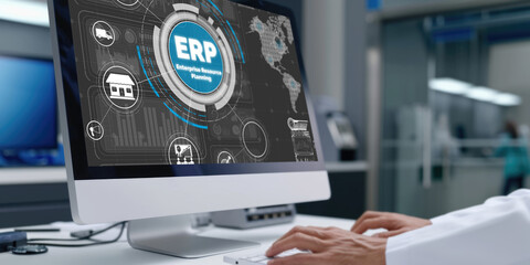 ERP enterprise resource planning software for brisk business to plan the marketing strategy