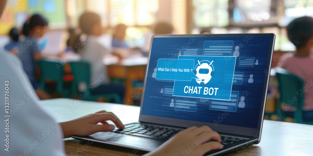 Poster chatbot software application for brisk online business that automatically reply to customer question