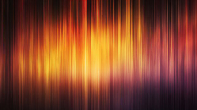 Vibrant abstract background with diagonal gradient stripes in purple, orange, pink, and yellow. Modern digital art with dynamic motion, sharp lines, and glowing light reflections.