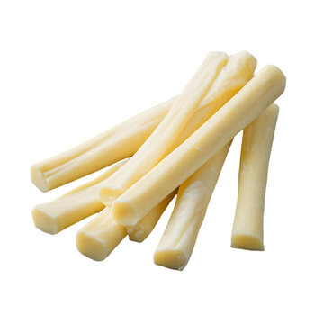 string cheese sticks isolated die cut 