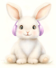 Cute Kids' Drawings of Animals in Pastel Colors
