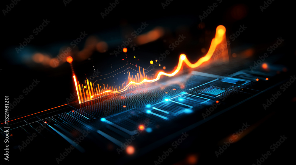 Poster emerging trends in data visualization technology modern digital landscape infographic display futuri
