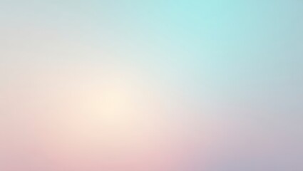 Naklejka premium Pastel Gradient Dreamscape