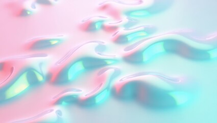 Fototapeta premium Pastel Liquid Gradient