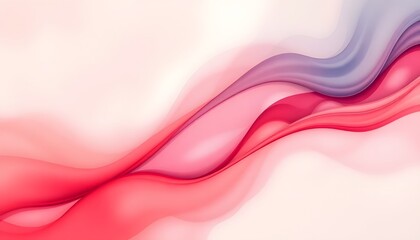 Abstract Pink and Purple Fluid Art Background