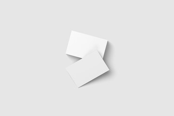 Business Card Mockup 3D Rendering