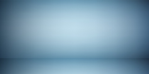 Abstract blur abstract soft blue studio and wall background design