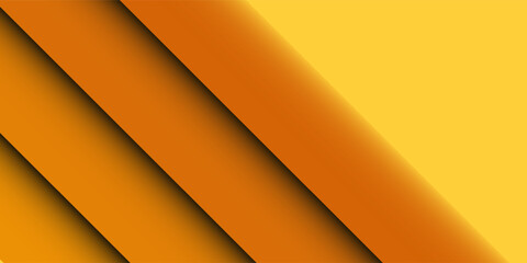 Modern yellow lines background vector illustration simple modern abstract art