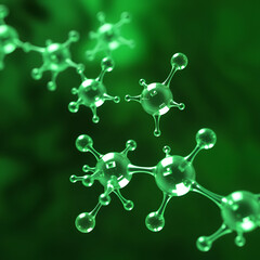 oxygen green molecules