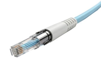 fiber optic cable isolated