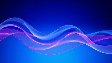 Abstract background of modern tech gradient waves in blue and pink hues, technology, modern, abstract, background, waves.