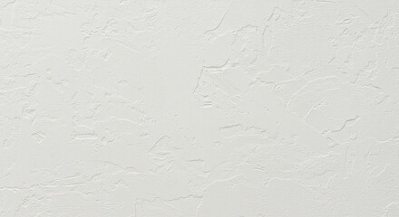 Textured White Wall: Neutral Stucco Background, Rough Plaster Finish, Decorative Surface, Abstract Pattern Design