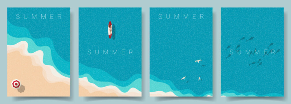 Pride Month banners concept. Vector illustrations with wavy rainbow patterns and typography design. Set of Pride Month backgrounds for decoration of LGBT events, social media, cover, branding.