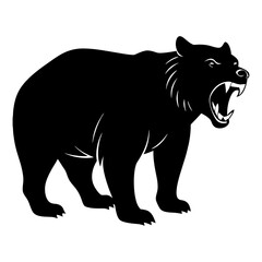 vector illustration of bear