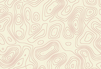 Topographic Contour Background