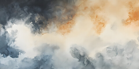 Soft Abstract Cloud Texture with Warm and Cool Tones