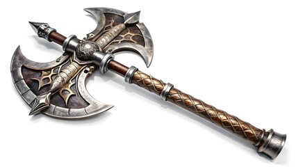Double-headed Axe, Fantasy Weapon, Medieval Axe