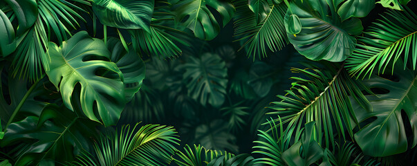 Fototapeta premium A green leafy plant with a large leafy green leaf