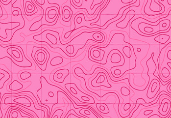 Topographic Contour Background