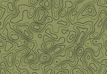 Topographic Contour Background