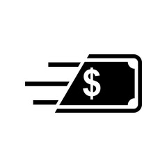 fast money icon vector template illustration design2