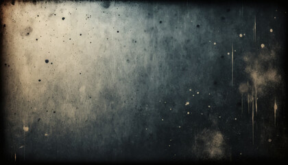 Fototapeta premium Highly detailed old movie film texture with layered dust spots, vintage grain, and scratch effects.