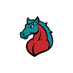 mascot logo icon vector on white background