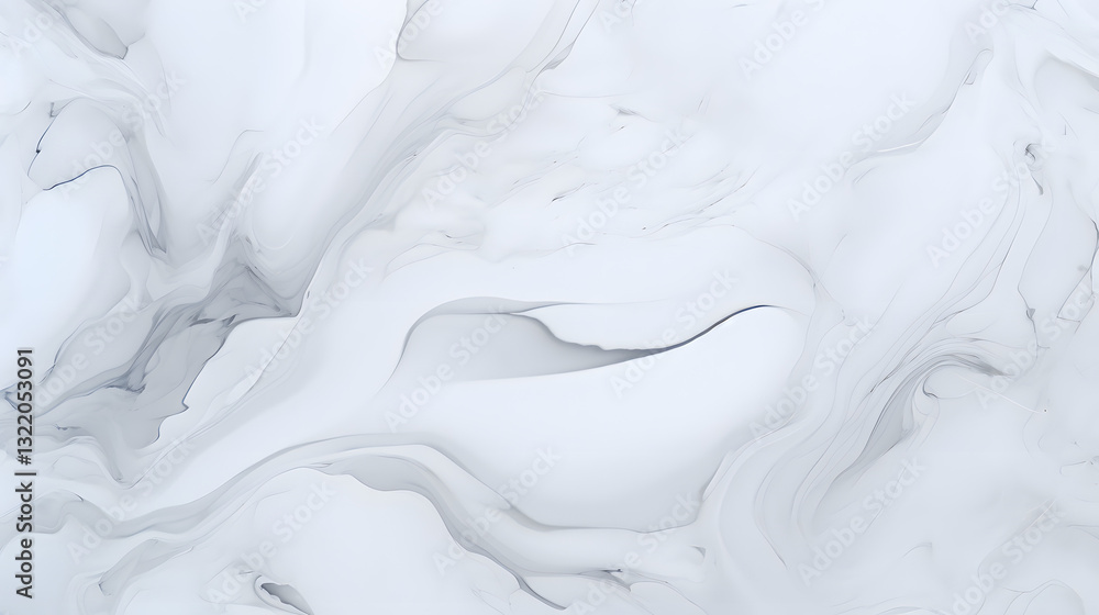 Poster a white background with a swirl pattern