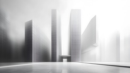 Cyberpunk City Skyscraper Night View high resolution hd design