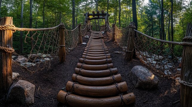 Challenging Outdoor Obstacle Course for Adventurous Souls