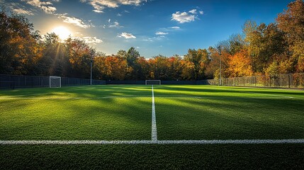 Multi-Purpose Sports Field for Diverse Athletic Activities