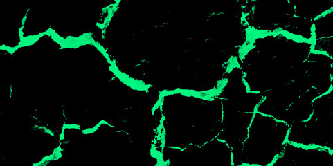 Vector green cracked textured marble design. Grunge background. Abstract textured effect. Black marble green pattern luxury texture for do ceramic kitchen light white tile background stone wall.