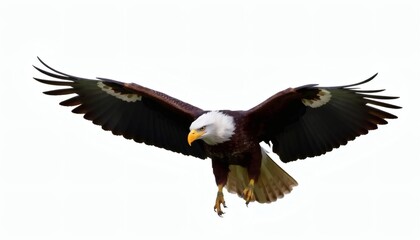 Fototapeta premium Bald Eagle in Flight