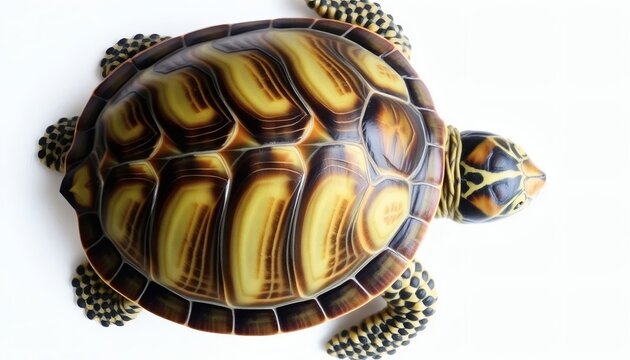 Turtle Shell Texture, Top View