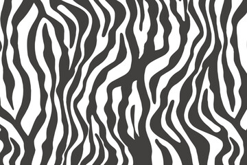 Zebra skin background vector. Animal fur, vector background for Fabric design, wrapping paper, textile, and wallpaper	