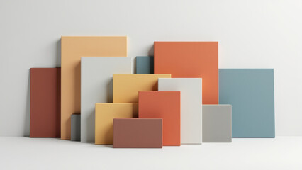 Obraz premium Acoustic panels for soundproofing or decoration.