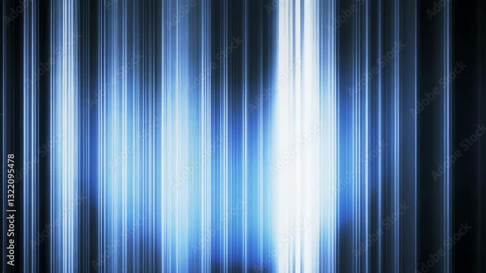 Poster vibrant light patterns create a mesmerizing display in a dark environment during a nighttime event