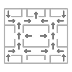 Evacuation Plan Icon