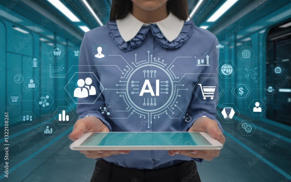 Poster ai technology transforming business and data analysis