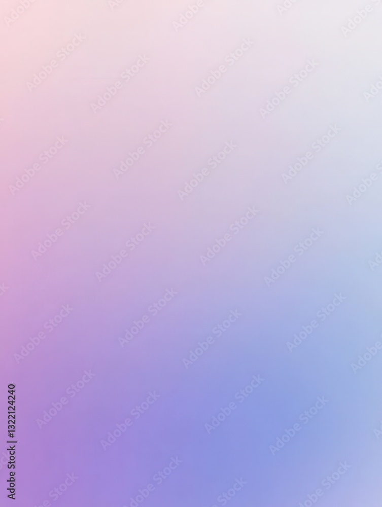 Poster Serene gradient transition from lavender to pale blue with ample space for text designed for a peaceful background experience
